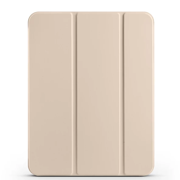 Apple iPad Air 10.9 2022 (10.Nesil) Zore Smart Cover Kalem Bölmeli Standlı 1-1 Kılıf - 3