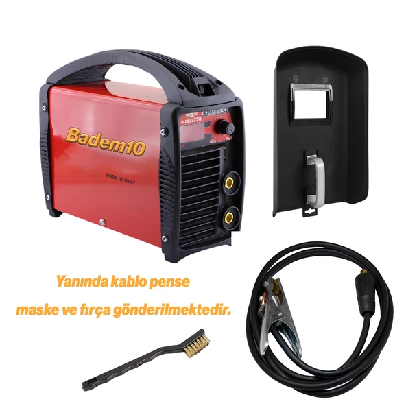 İnverter Demir Metal Kaynak Makinesi 160 Amper 4.8 KW Makina Kaynağı Bazik Elektrot Pens Maske - 2