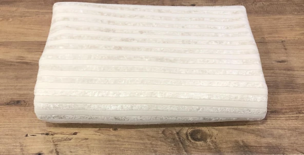 1 Adet Royam Yeni Bambu Çizgili Süngerli Kaymaz Koltuk Çekyat Örtüsü - 16