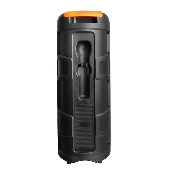 Zore GD-2809 Dijital LED Göstergeli FM Radyolu Mikrofonlu RGB TWS Çift 8 inç Stereo Bass Kablosuz Karaoke Hoparlör - Resim 7