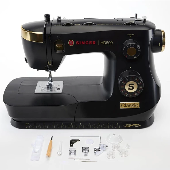 Singer HD500 Classic Gold Dikiş Makinesi - Resim 4