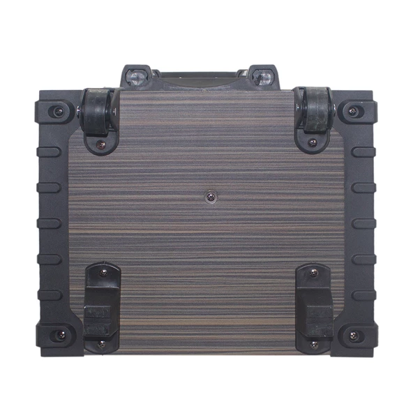 Zore LT-908 Dijital LED Göstergeli FM Radyolu Mikrofonlu TWS 8 inç Stereo Bass Kablosuz Karaoke Hoparlör - Resim 8