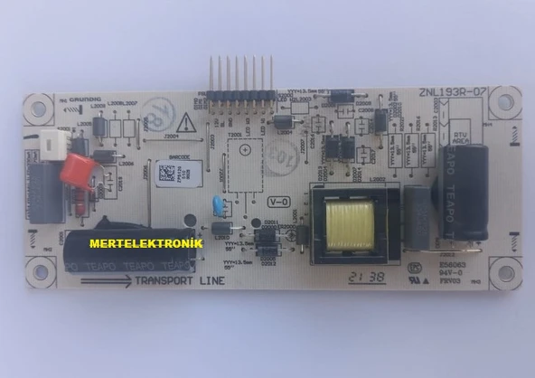 Znl193-07, Zps120, Arçelik  A49l6750, A49l 5531, 49 Vle 5537 Bg, Beko  B49l 6652 5b, B49l 5531  Led Driver