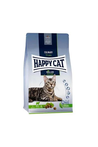 Happy Cat Culinary Weide Lamm Kuzulu Yetişkin Kedi Kuru Maması 4 Kg