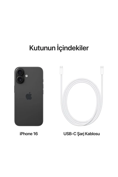 Apple iPhone 16 128GB Siyah - 10