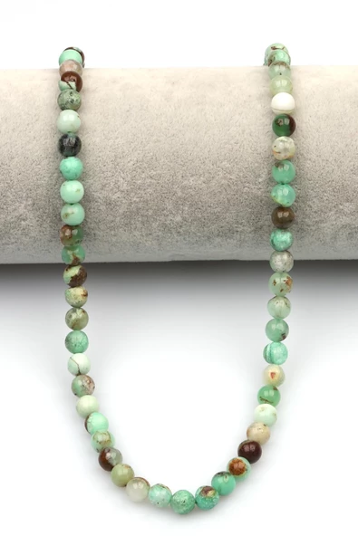 Krizokol Doğaltaş ( AB Kalite ) Dizi 6 mm Küre Kesim - Resim 2