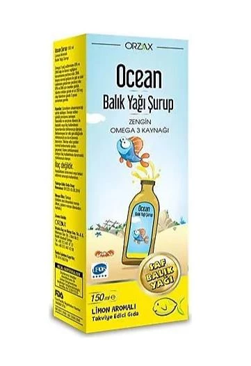 OCEAN ŞURUP LİMON 150 ML