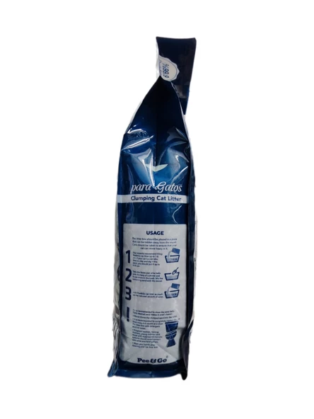 Pee&Go Clumping Cat Litter Lavender (Lavanata Kokulu) - 4