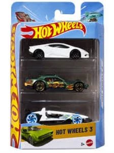 Hot Wheels 3'lü Araba Seti K5904-01