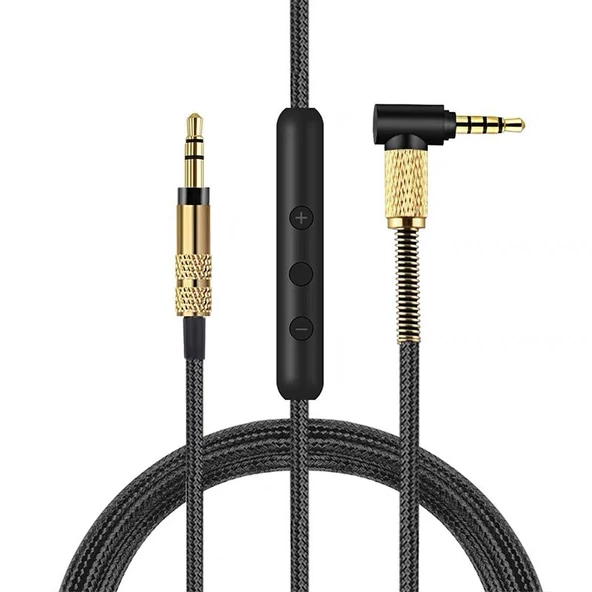 Schulzz Sony XB950 Skullcandy Hesh 2 3 Jabra Move Uyumlu Yedek Ses Kablosu Mikrofon - 4