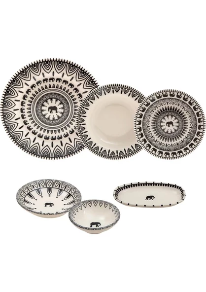 Jumbo Marrakech 26 Parça Yemek & Kahvaltı Takımı - 2