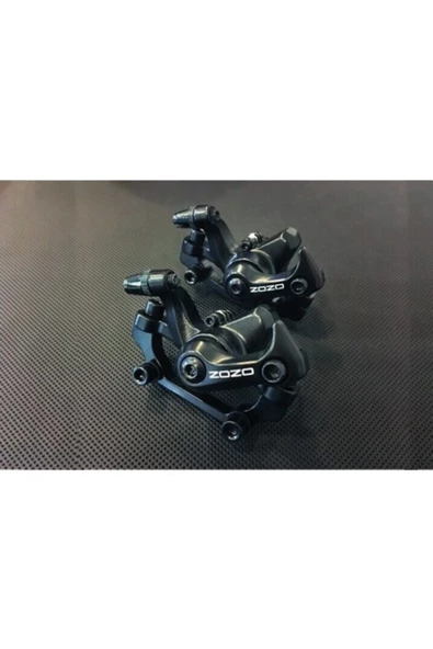 ZOZO Mekanik Disk Fren Kaliperi Ve Balataları Ön-arka Set (kron Bisiklet) - 2