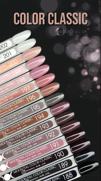 Moon Full Kalıcı Oje Classic Koyu Gül Kurusu Nude No:197 - Resim 2