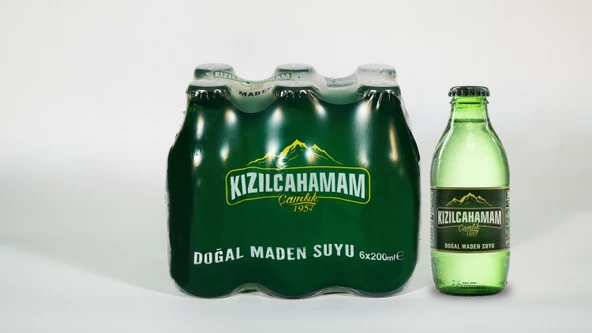 KIZILCAHAMAM MADENSUYU DSZ. 200 ml x 24 Adet
