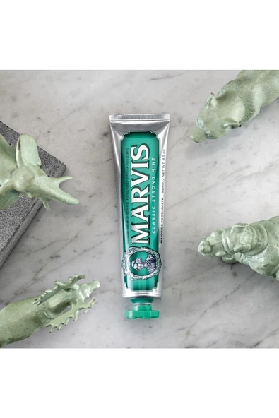 Marvis  Classic Strong Mint Yoğun Naneli Diş Macunu 85 ML - 7