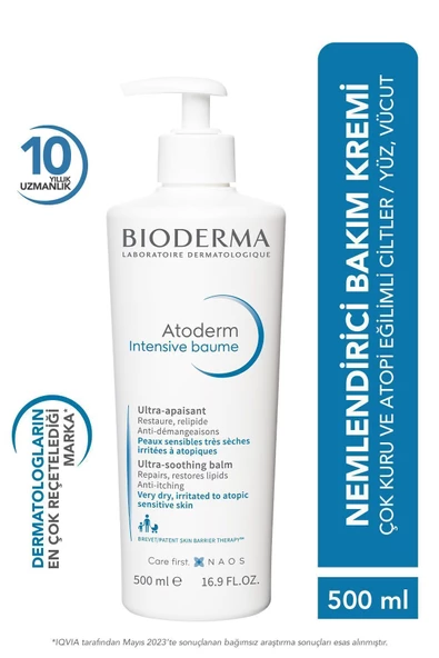 Bioderma  Atoderm Intensive Baume 500 ml Özel Fiyat 849 Tl Etiketli