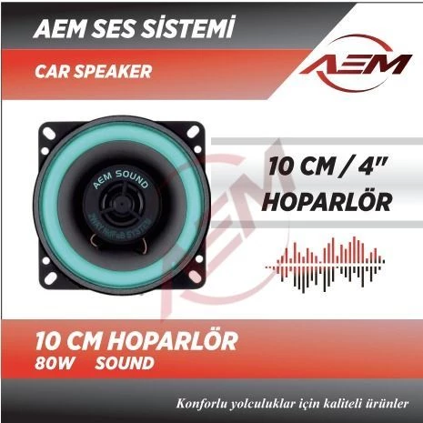 AEMPART AEM SOUND HOPARLÖR 10 CM 80W