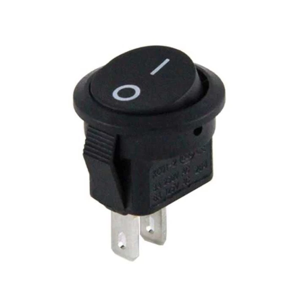 AEMPART MİNİ ANAHTAR UNIVERSAL BUTON YUVARLAK IŞIKSIZ (10LU PAKET)