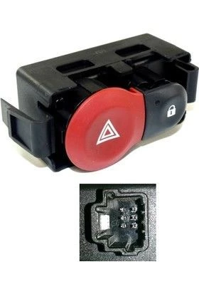 AEMPART FLAŞÖR ANAHTARI RENAULT CLİO III MODÜS 05-14