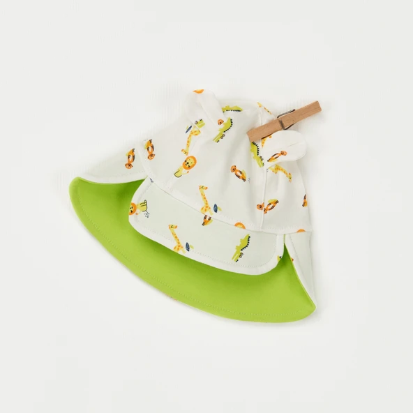 Andywawa Yeşil Erkek Bebek Şapka ürün görseli 1