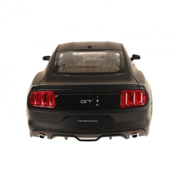1:24 2015 FORD MUSTANG GT MAT SİYAH WEELY KLASİK MODEL ARAÇ - 2