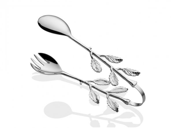 LAMEDORE HARRY 23CM YEMEK MAŞASI GÜMÜŞ RENK 1HRZ-5013ST - 2