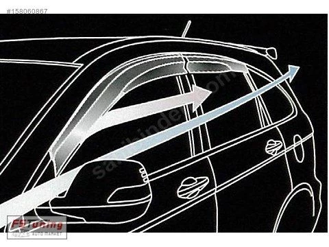 Boğaziçi Chevrolet cruze hb cam rüzgarlığı mugen 4.lü - 2