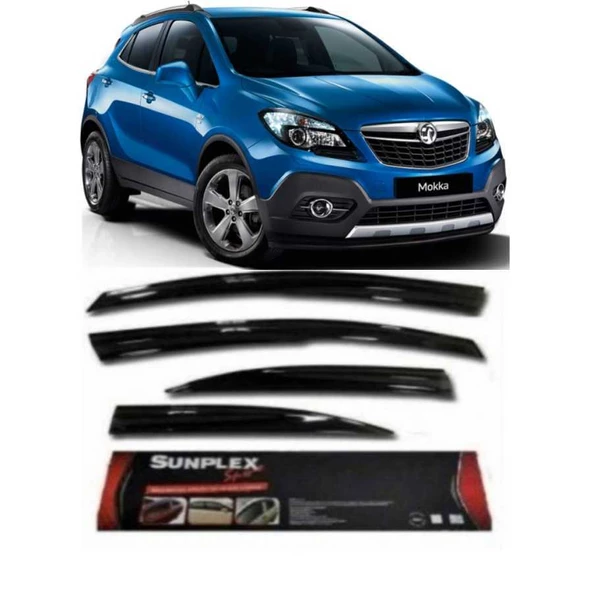 SUNPLEX Chevrolet trax cam rüzgarlığı sunplex mugen tip