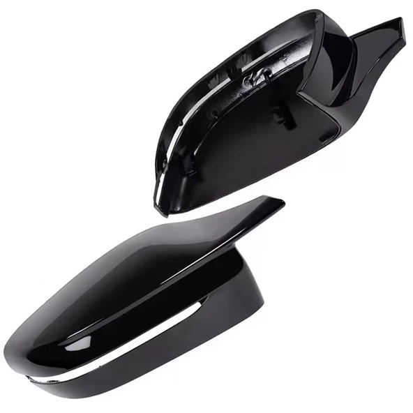 Space Bmw g20 g22 g26 m3 yarasa ayna kapağı pianoblack tırnaklı