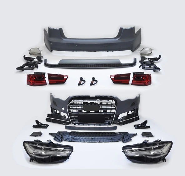 AUTOGP Audi a6 sline body kit dönüşüm kiti facelift makyajlı görünüm 2012 / 2015