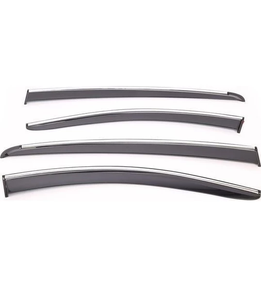 SUNPLEX Togg t10x cam rüzgarlığı krom çıtalı 2022+