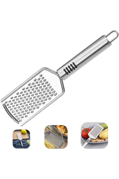 Online Kapında Paslanmaz Çelik Rende, Peynir Limon Sarımsak Rendesi, Çok Işlevli El Rendesi - 4