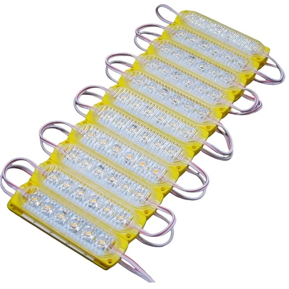 Space Parmak led sarı 6 led x 20li paket 24v / LAAM650-3