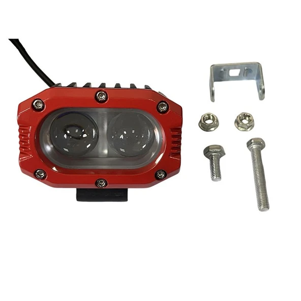 Space Space Offroad sis lambası 10.3x6.3x8.2cm beyaz 33w 12-42v set/  LASS389 ürün görseli 1