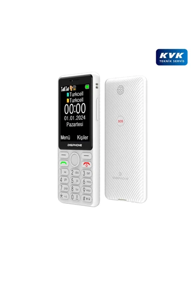 DIGIPHONE S600 Beyaz Telefon