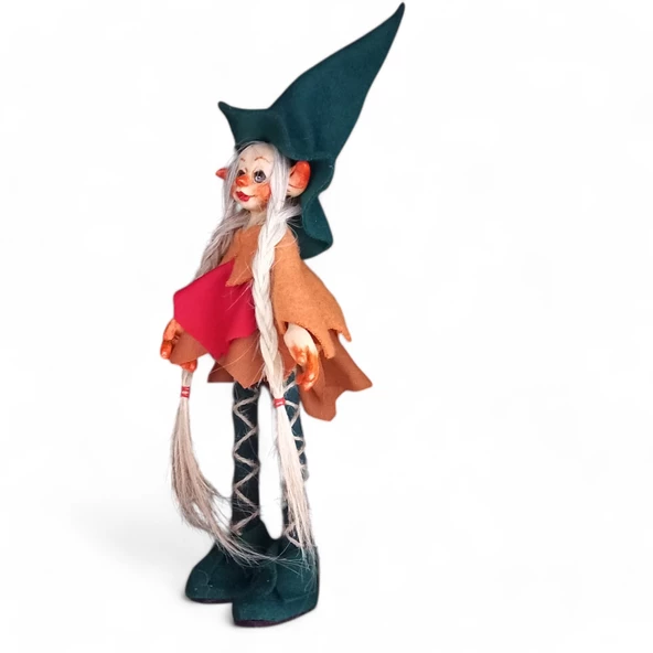 Elf Bebek Yeşil Şapkalı - 2