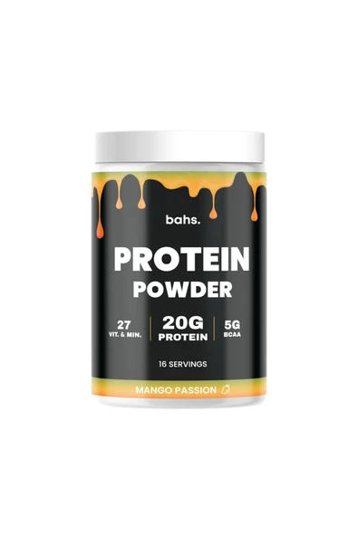 BAHS PROTEİN TOZU - MANGO PASSİON- 16 SERVİS - 464GR