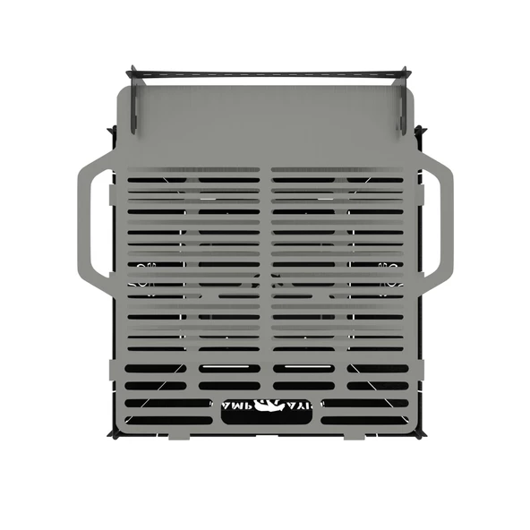 Kamp Ayısı® FireNest™: Grand 3mm Karbon Çelik Ateş Çukuru & Mangal | Su Geçirmez Özel Çantalı - 10