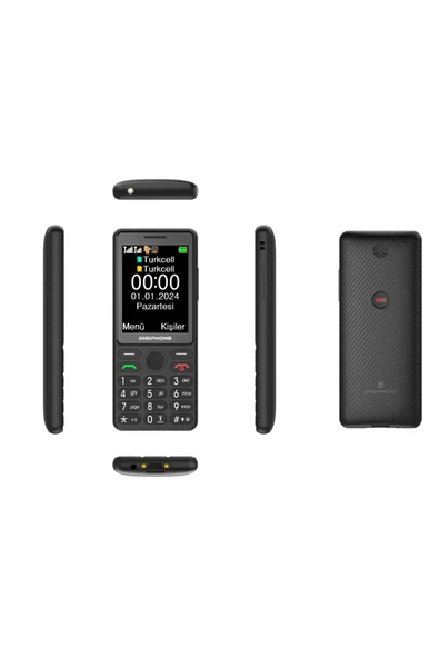 DIGIPHONE S600 Tuşlu Cep Telefonu Siyah