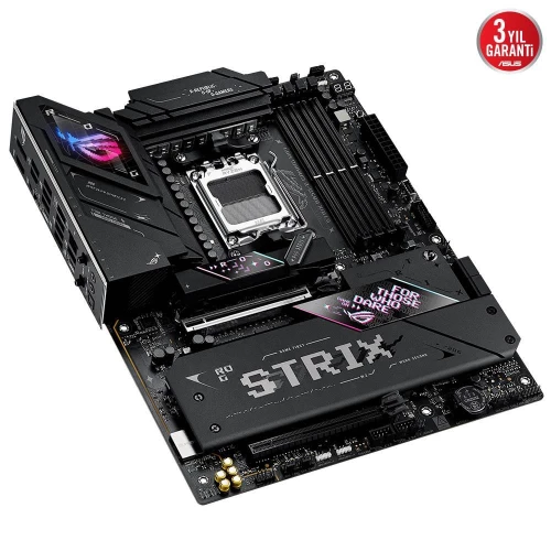 ASUS ROG STRIX B850-E GAMING WIFI, 4xDDR5, 5x M2, HDMI, DP, 2xType-C, Wi-Fi 7, Bluetooth v5.4, AMD Ryzen 9000 Serisi, AM5 Soket Anakart - 2