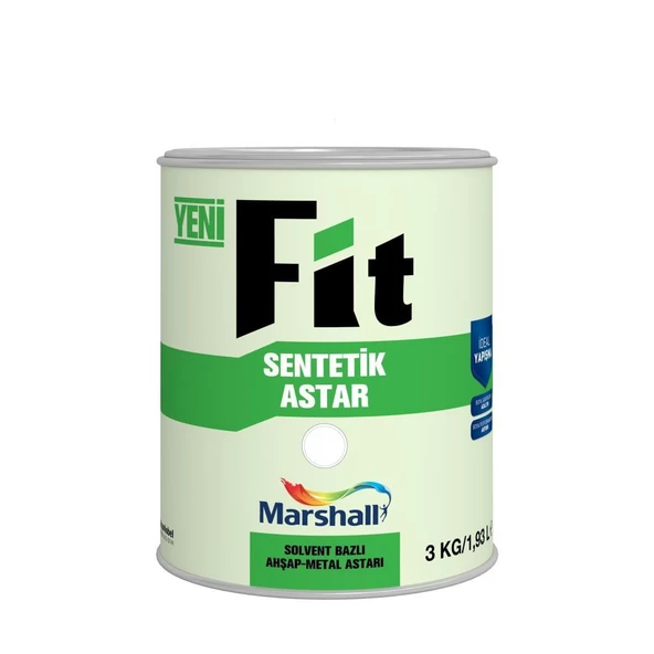 Marshall Fit Sentetik Astar Beyaz   3kg