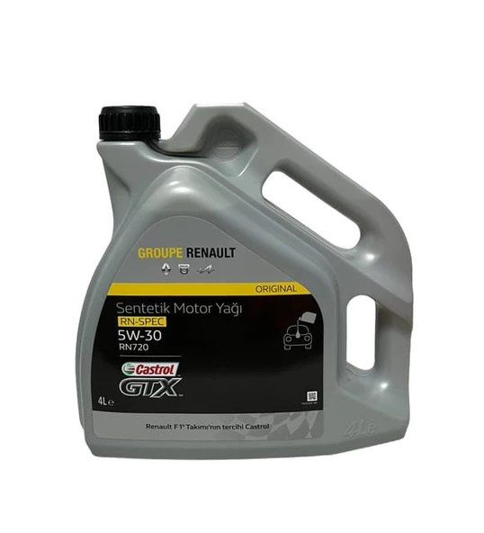 Castrol GTX RN-Spec RN720 5W-30 4 lt Motor Yağı - 2023