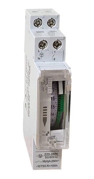 XKOREN Otomat Tipi Analog Zaman Saati Rezervli - 24 Saat Günlük Programlama - 15 Dk Zaman Aralığı