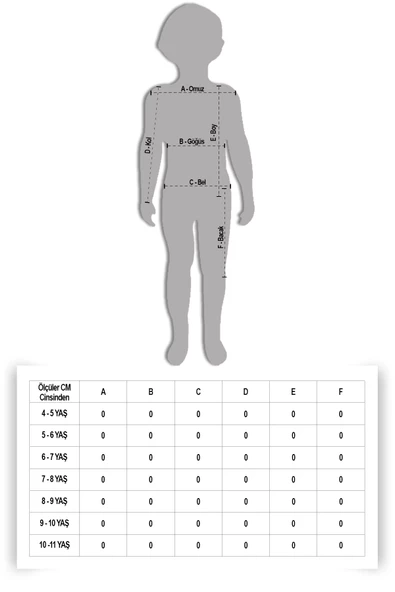 Kırmızı Kolları Fiyonk Detaylı Badili Leopar Etekli Kız Çocuk Takım 20188 - 7