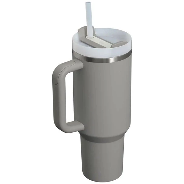 Stanley 10-10824-603 Quencher Pipetli Termos Bardak 1.18 Lt 1,18 LT - Kül Rengi - 2