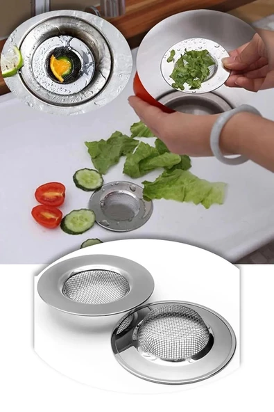 Online Kapında Lüks Paslanmaz Çelik Lavabo Süzgeci Evye 7,5 Cm