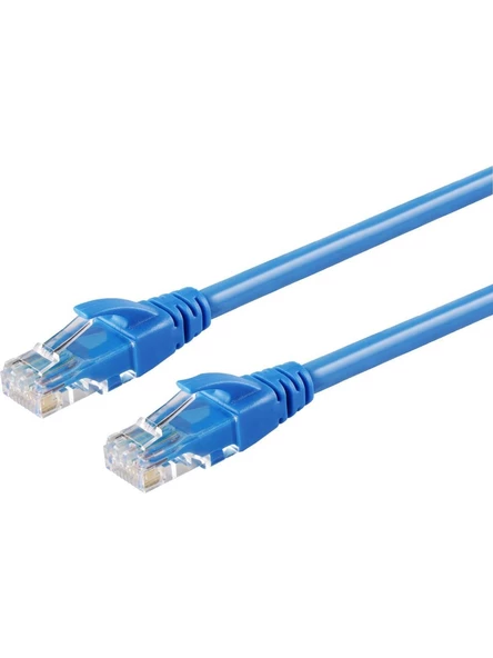 MF Product Jettpower 0454 Cat6 Ethernet İnternet Kablosu 2 m Mavi