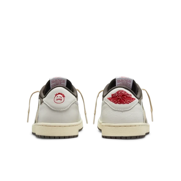 Nike Air Jordan 1 Low Travis Scott Reverse Mocha Sneaker Spor Ayakkabı DM7866-162 - Resim 3