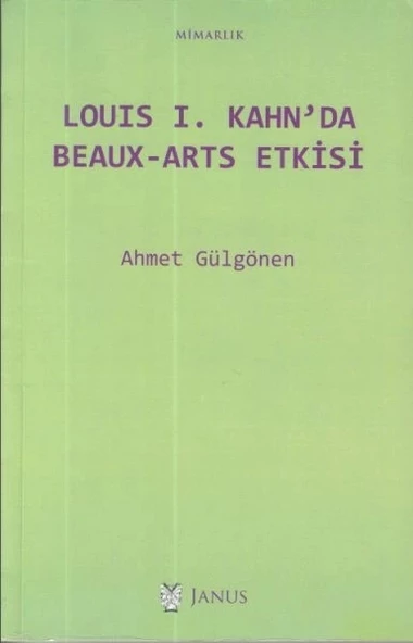 Louis I. Kahn'da Beaux-Arts Etkisi