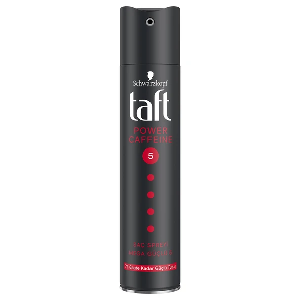 Taft 48 Saat Mega GüÇlü Tutuş Power Kafein Sprey 250 Ml 5 no